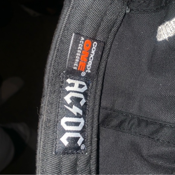 AC/DC “Back In Black” Distressed Cap - Picture 5 of 5